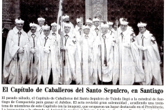 Peregrinación Santiago de Compostela 3 de julio de 1999